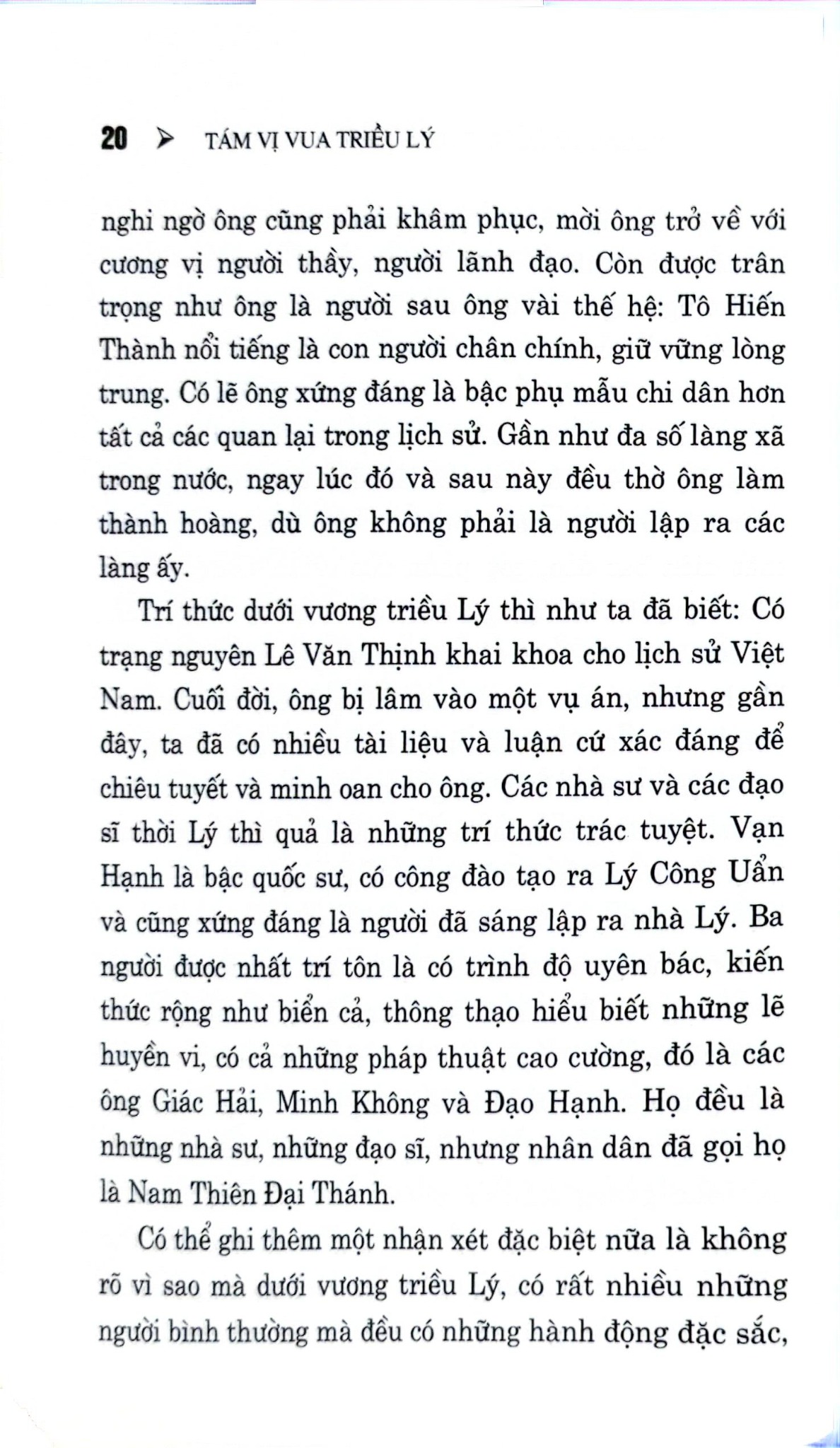 Tám Vị Vua Triều Lý - Vũ Ngọc Khánh