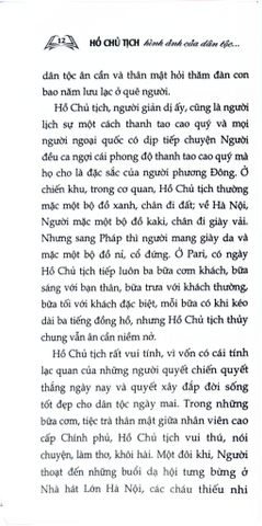  Hồ Chủ Tịch - Hình Ảnh Của Dân Tộc, Tinh Hoa Của Thời Đại - Phạm Văn Đồng 