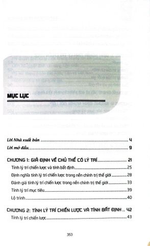  Tư Duy Của Các Quốc Gia - Đối Ngoại Lý Trí - John J.Mearsheimer, Sebastian Rosato 