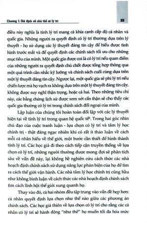  Tư Duy Của Các Quốc Gia - Đối Ngoại Lý Trí - John J.Mearsheimer, Sebastian Rosato 