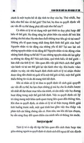  Tư Duy Của Các Quốc Gia - Đối Ngoại Lý Trí - John J.Mearsheimer, Sebastian Rosato 