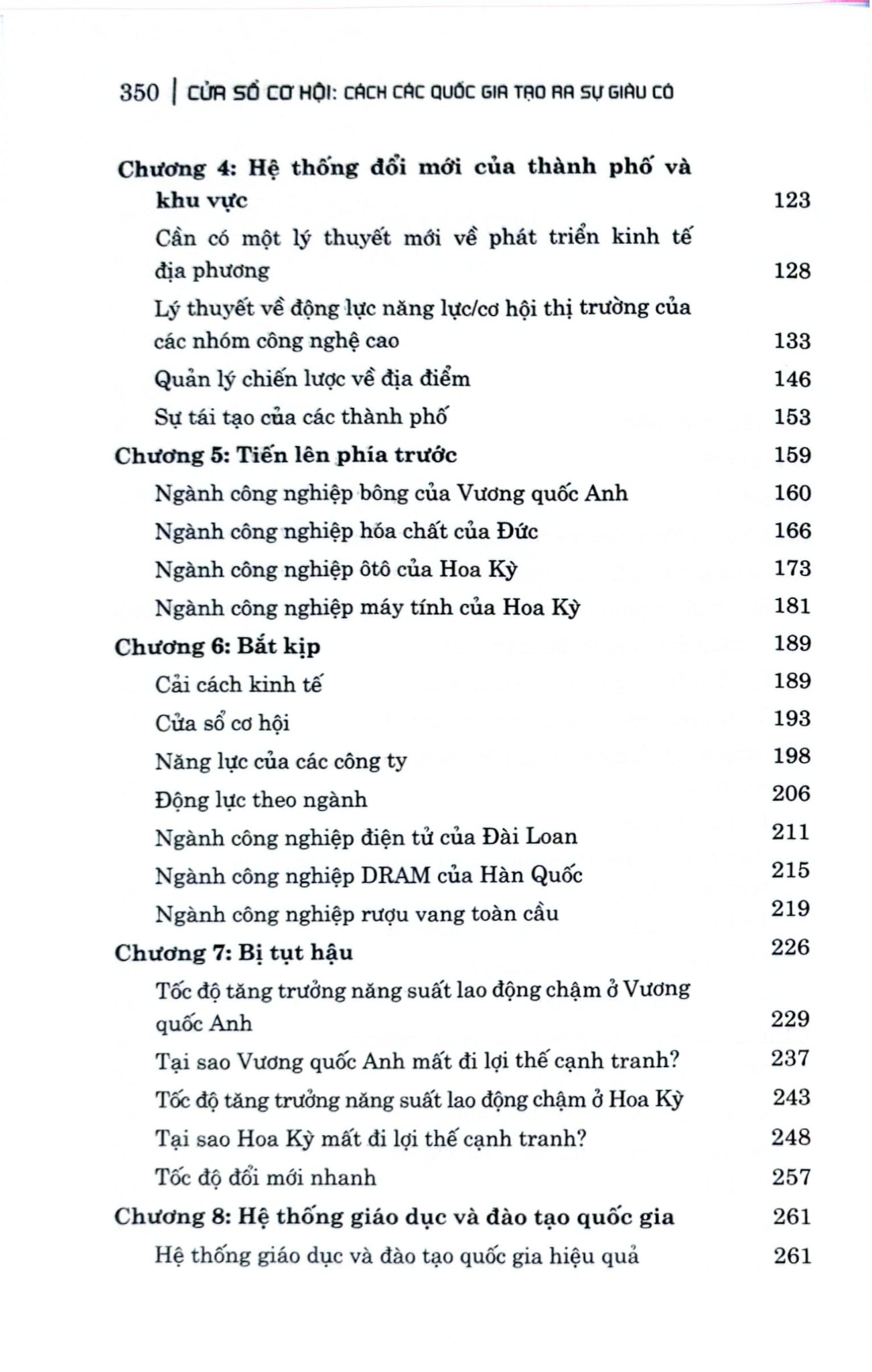 Cửa Sổ Cơ Hội - Cách Các Quốc Gia Tạo Ra Sự Giàu Có - David Sainsbury
