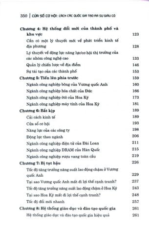  Cửa Sổ Cơ Hội - Cách Các Quốc Gia Tạo Ra Sự Giàu Có - David Sainsbury 
