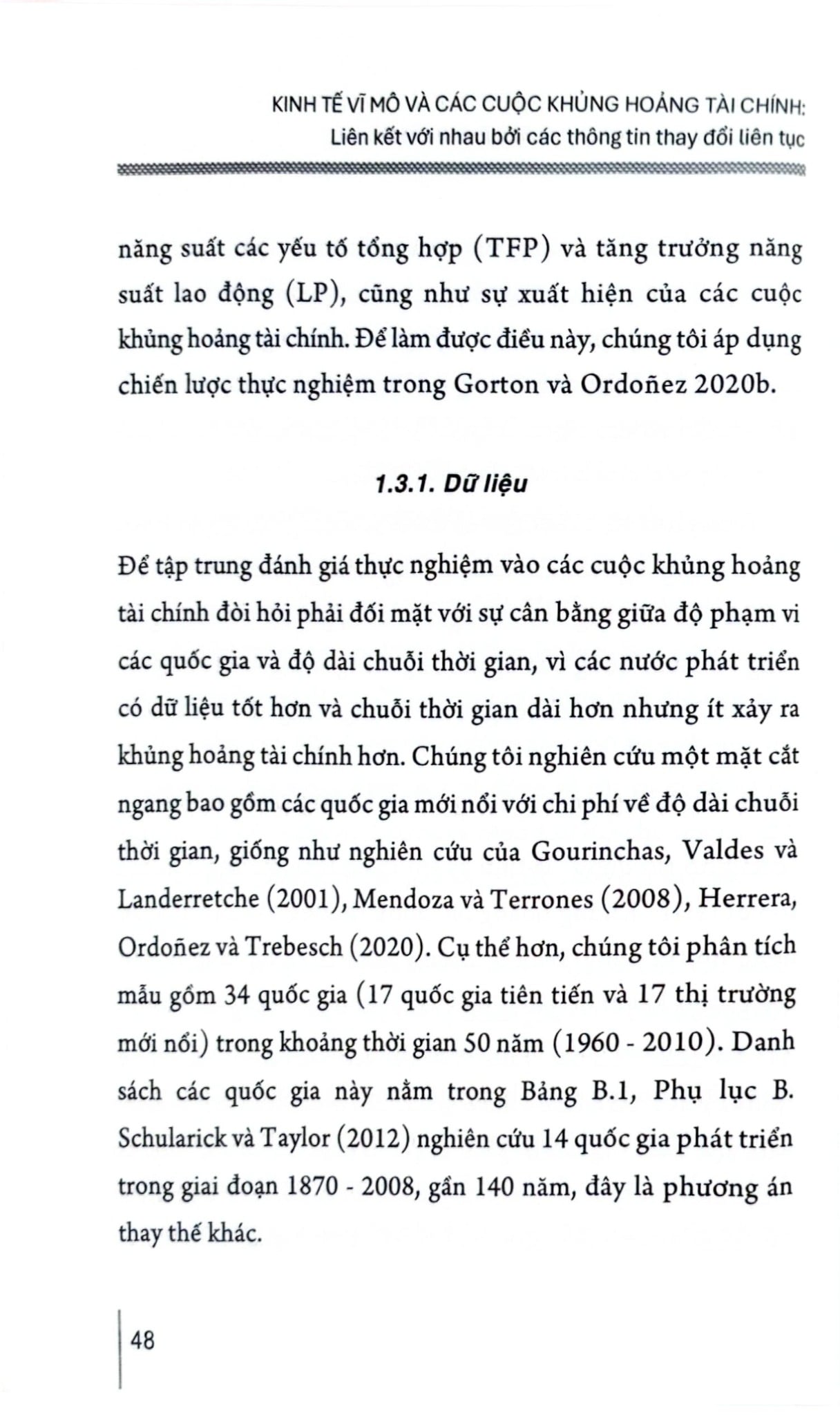 Kinh Tế Vĩ Mô Và Các Cuộc Khủng Hoảng Tài Chính - Liên Kết Với Nhau Bởi Những Thông Tin Thay Đổi Liên Tục - Gary B.Gorton - Guillermo L.Ordoñez