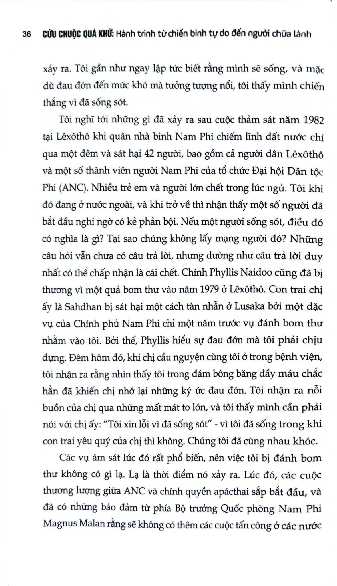 Cứu Chuộc Quá Khứ - Hành Trình Từ Chiến Binh Tự Do Đến Người Chữa Lành - LM Michael Lapsley, Stephen Karakashian