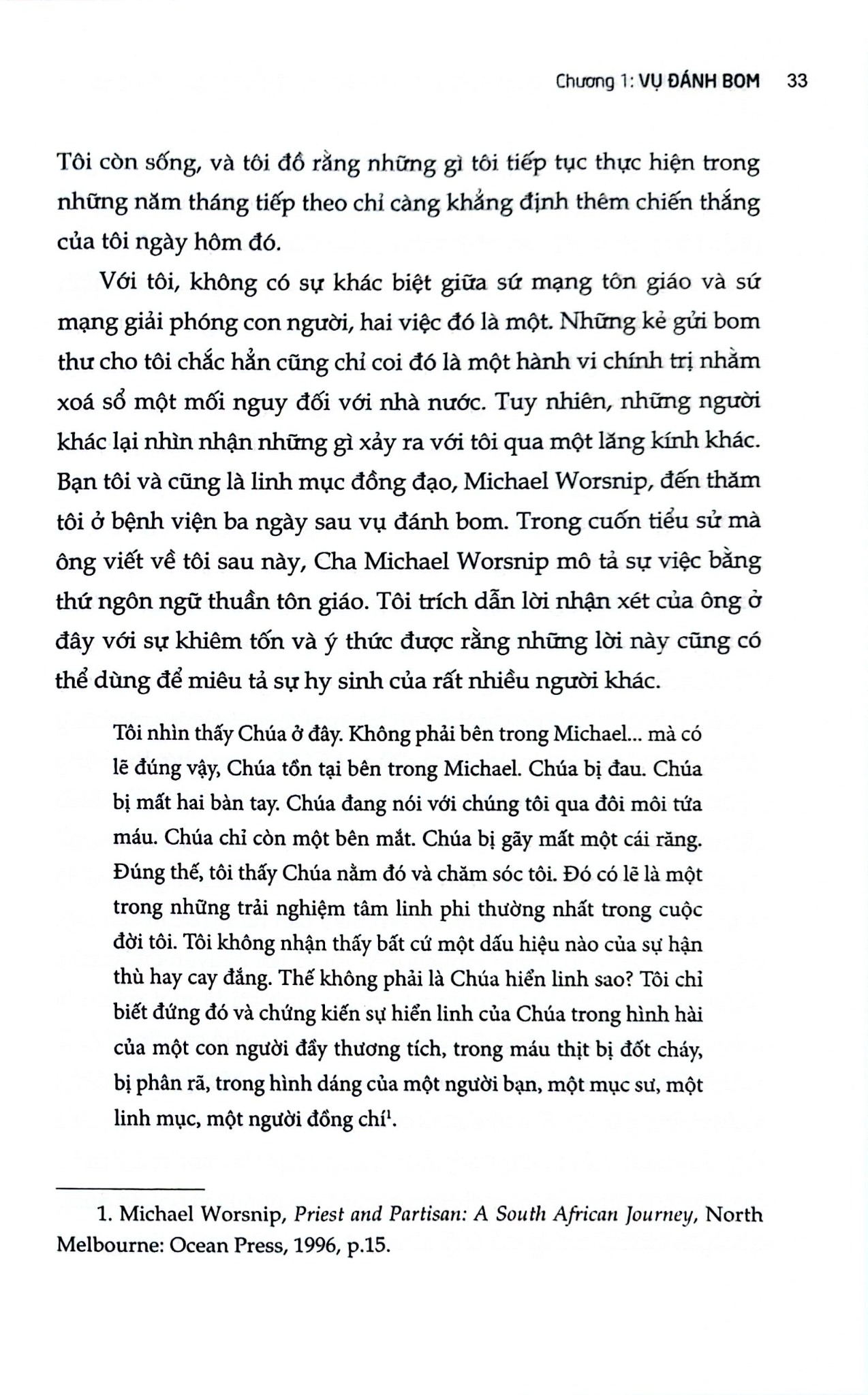 Cứu Chuộc Quá Khứ - Hành Trình Từ Chiến Binh Tự Do Đến Người Chữa Lành - LM Michael Lapsley, Stephen Karakashian