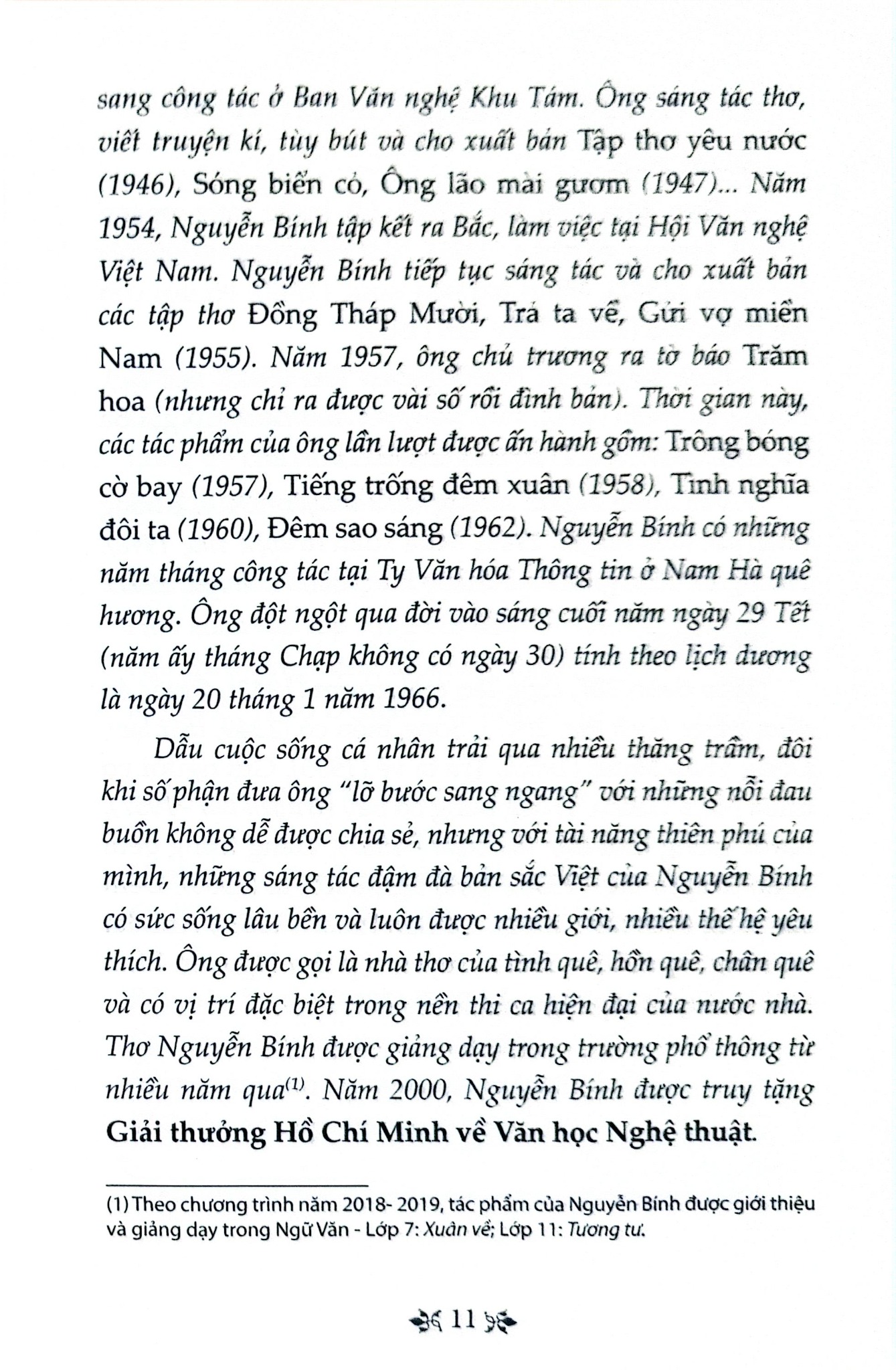 Thơ Nguyễn Bính - Nguyễn Bính