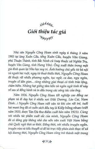  Truyện Ngắn Nguyễn Công Hoan - Tủ Sách Văn Học Trong Nhà Trường - Nguyễn Công Hoan 