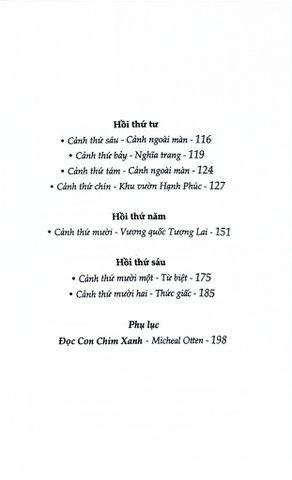  Con Chim Xanh - Tủ Sách Văn Học Trong Nhà Trường - Maurice Maeterlinck 