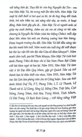  Thơ Hàn Mặc Tử - Tủ Sách Văn Học Trong Nhà Trường - Hàn Mặc Tử 