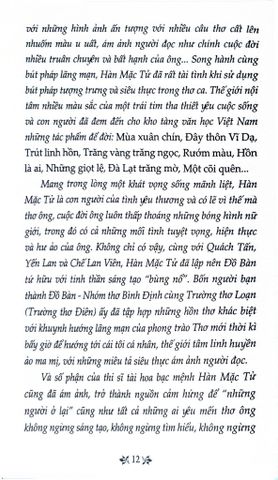  Thơ Hàn Mặc Tử - Tủ Sách Văn Học Trong Nhà Trường - Hàn Mặc Tử 