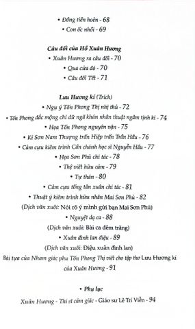  Thơ Hồ Xuân Hương - Tủ Sách Văn Học Trong Nhà Trường - Hồ Xuân Hương 