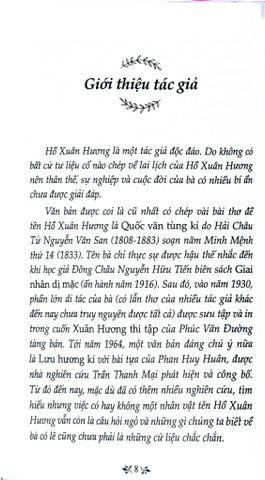  Thơ Hồ Xuân Hương - Tủ Sách Văn Học Trong Nhà Trường - Hồ Xuân Hương 