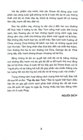  Túp Lều Bác Tôm - Văn Học Mỹ - Tác Phẩm Chọn Lọc - Harriet Beecher Stowe 