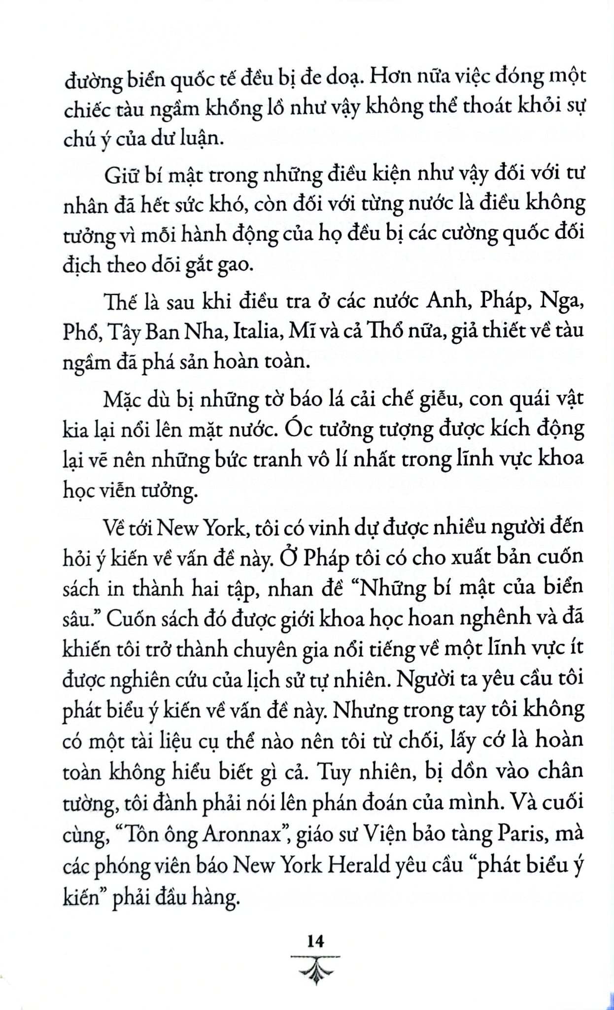 Hai Vạn Dặm Dưới Biển - Văn Học Pháp - Tác Phẩm Chọn Lọc - Jules Verne
