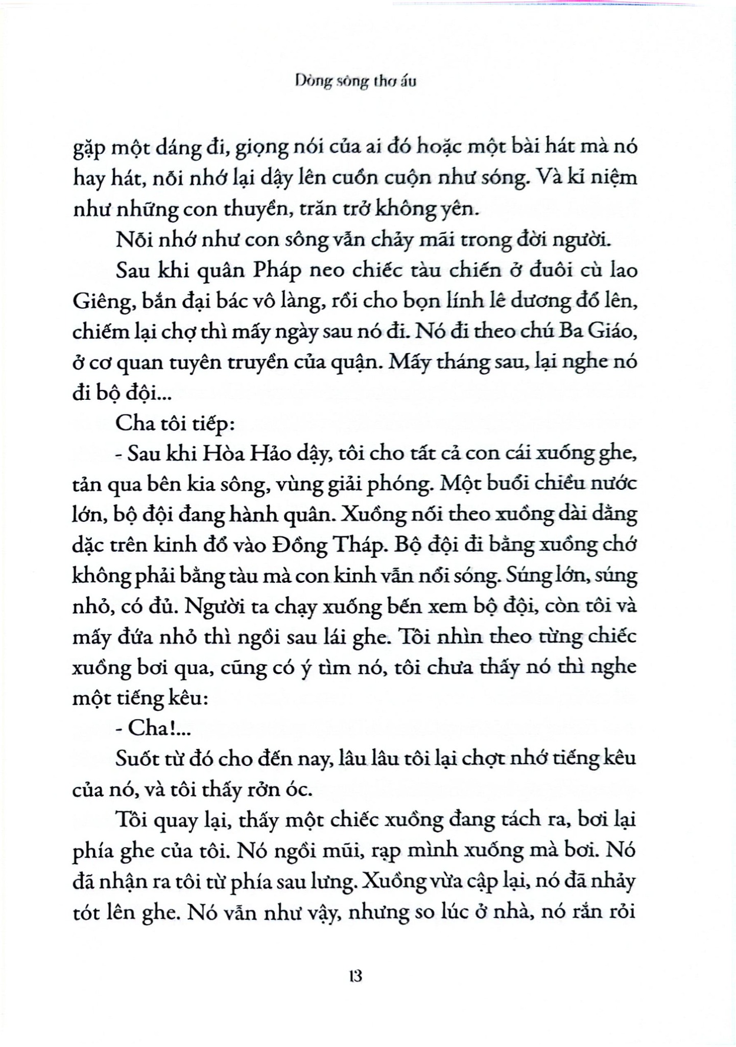 Dòng Sông Thơ Ấu - Nguyễn Quang Sáng