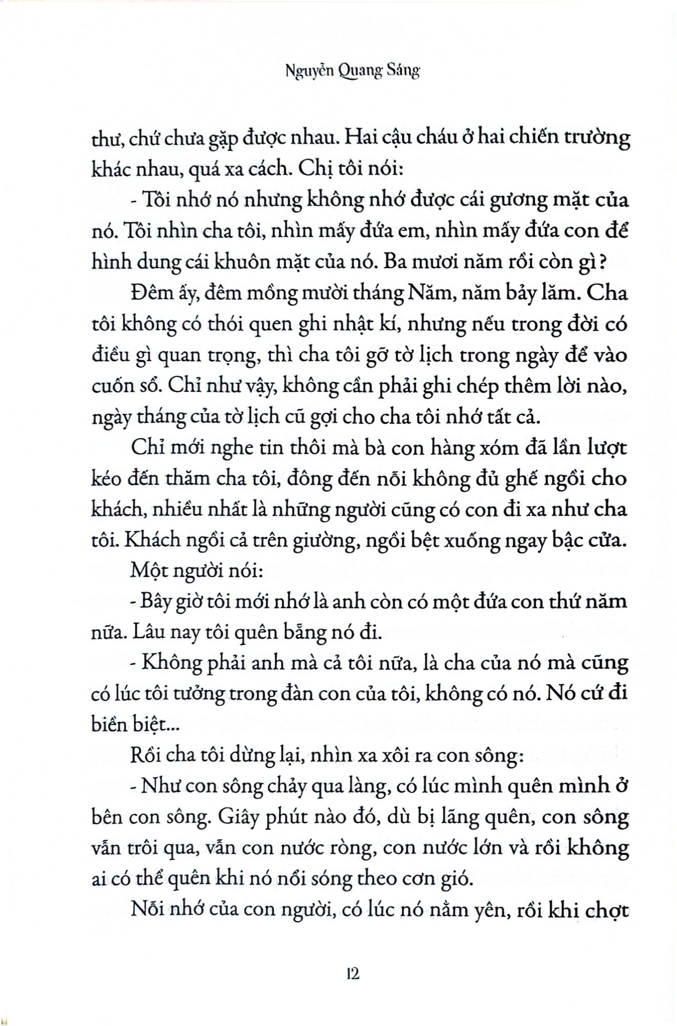Dòng Sông Thơ Ấu - Nguyễn Quang Sáng