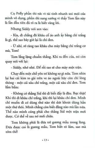  Cuộc Phiêu Lưu Của Tom Sawyer - Văn Học Mỹ - Tác Phẩm Chọn Lọc - Mark Twain 