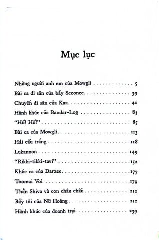  Chuyện Rừng Xanh - Văn Học Anh - Tác Phẩm Chọn Lọc - Rudyard Kipling 