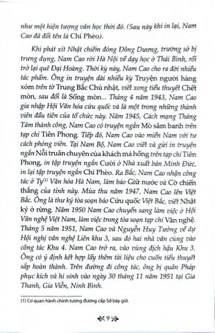  Truyện Ngắn Nam Cao - Tủ Sách Văn Học Trong Nhà Trường - Nam Cao 