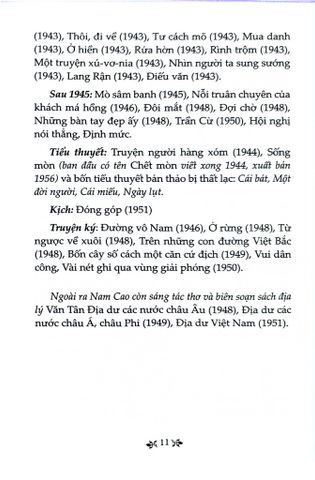  Truyện Ngắn Nam Cao - Tủ Sách Văn Học Trong Nhà Trường - Nam Cao 