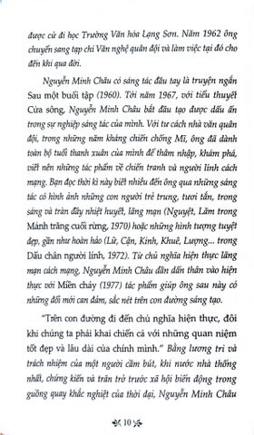  Truyện Ngắn Nguyễn Minh Châu - Tủ Sách Văn Học Trong Nhà Trường - Nguyễn Minh Châu 
