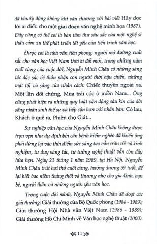  Truyện Ngắn Nguyễn Minh Châu - Tủ Sách Văn Học Trong Nhà Trường - Nguyễn Minh Châu 