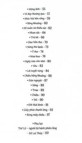  Thơ Thế Lữ - Tủ Sách Văn Học Trong Nhà Trường - Thế Lữ 