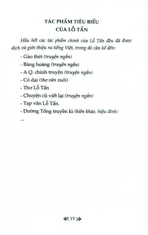  Truyện Ngắn Lỗ Tấn - Tủ Sách Văn Học Trong Nhà Trường - Lỗ Tấn 