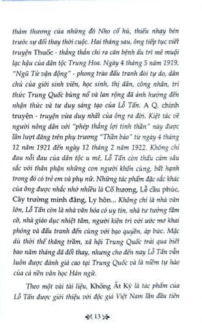  Truyện Ngắn Lỗ Tấn - Tủ Sách Văn Học Trong Nhà Trường - Lỗ Tấn 