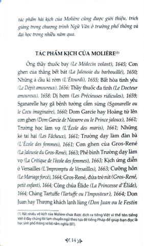  Trưởng Giả Học Làm Sang - Tủ Sách Văn Học Trong Nhà Trường - Molière 