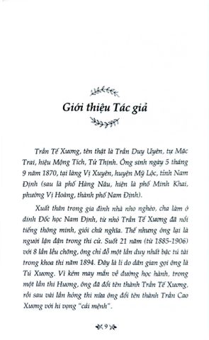  Thơ Trần Tế Xương - Tủ Sách Văn Học Trong Nhà Trường - Trần Tế Xương 