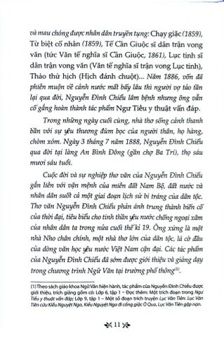  Thơ Văn Nguyễn Đình Chiểu - Tủ Sách Văn Học Trong Nhà Trường - Nguyễn Đình Chiểu 