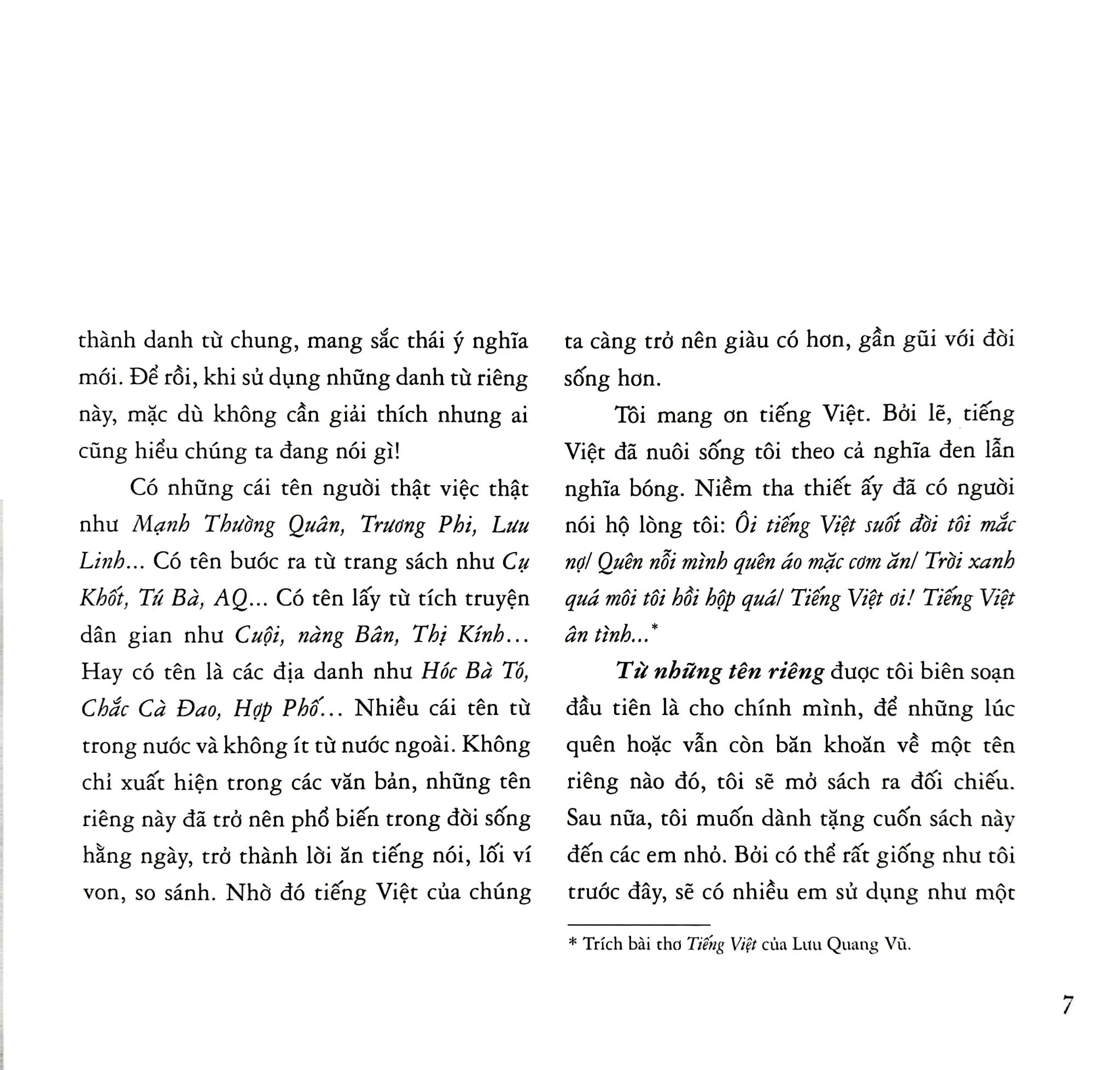 Từ Những Tên Riêng - Hồ Huy Sơn