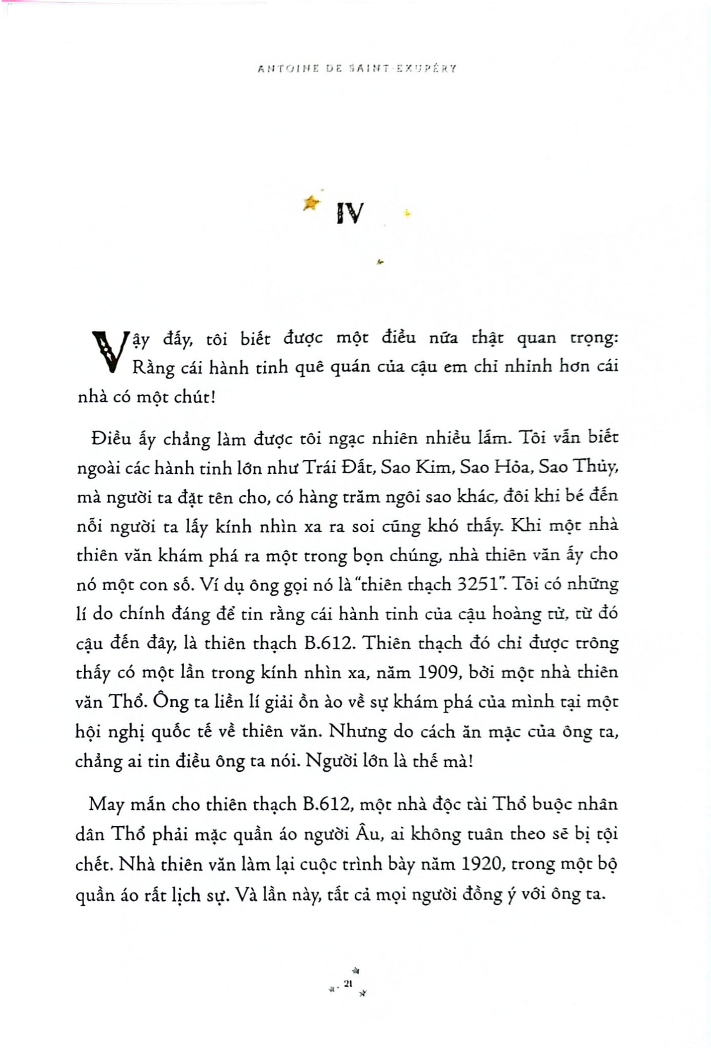 Hoàng Tử Bé - Antoine De Saint Exupéry