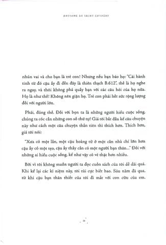  Hoàng Tử Bé - Antoine De Saint Exupéry 
