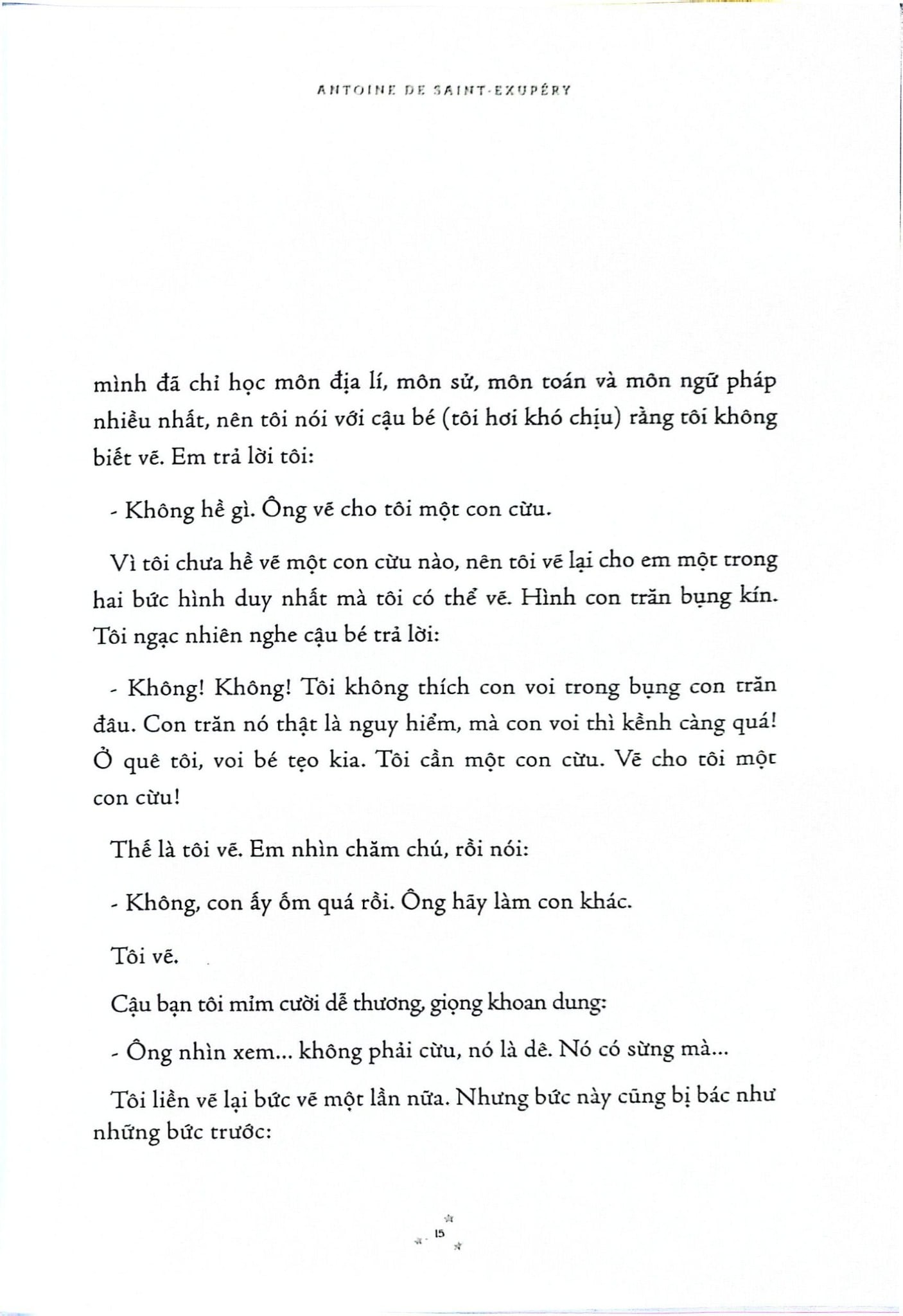 Hoàng Tử Bé - Antoine De Saint Exupéry