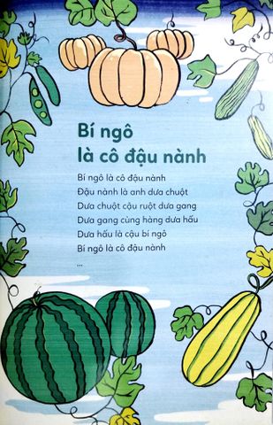  Đồng Dao Cho Bé - Ông Giẳng Ông Giăng - Bài Học Lí Thú - Hiếu Minh, Vườn Illustration 