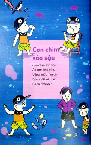  Đồng Dao Cho Bé - Ông Giẳng Ông Giăng - Bài Học Lí Thú - Hiếu Minh, Vườn Illustration 