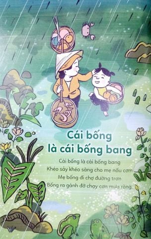  Đồng Dao Cho Bé - Nựng Nựng Nà Nà - Câu Hát Yêu Thương - Hiếu Minh, Vườn Illustration 