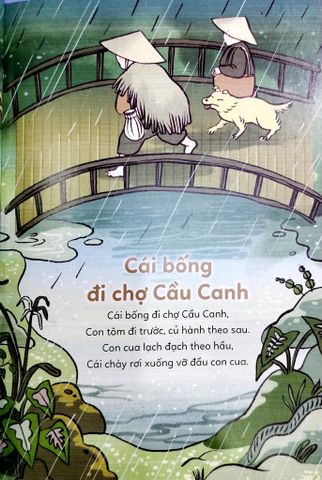  Đồng Dao Cho Bé - Nựng Nựng Nà Nà - Câu Hát Yêu Thương - Hiếu Minh, Vườn Illustration 