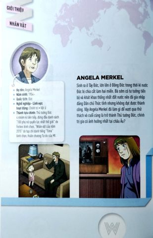  Angela Merkel - Who? Chuyện Kể Danh Nhân Thế Giới 
