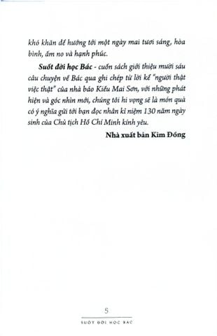  Suốt Đời Học Bác - Kiều Mai Sơn 
