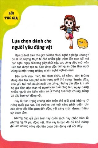  Lựa Chọn Cho Tương Lai - Job? - Chuyên Gia Chăm Sóc Thú Cưng - Joo Seong Yoon 
