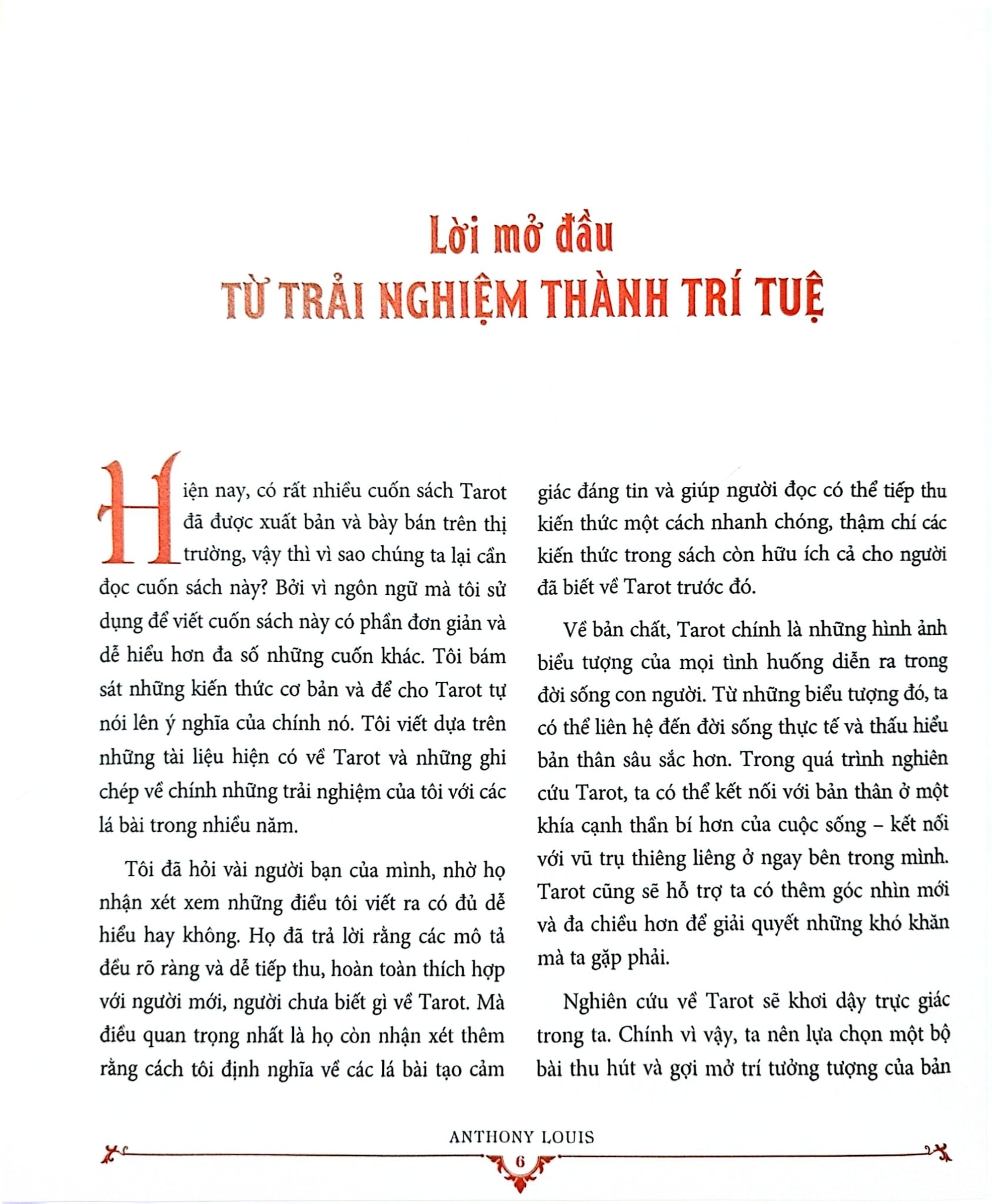 Từ Điển Từ Khóa Và Diễn Giải Ý Nghĩa Của Từng Lá Bài - Tổng Quan Về Tarot - Anthony Louis