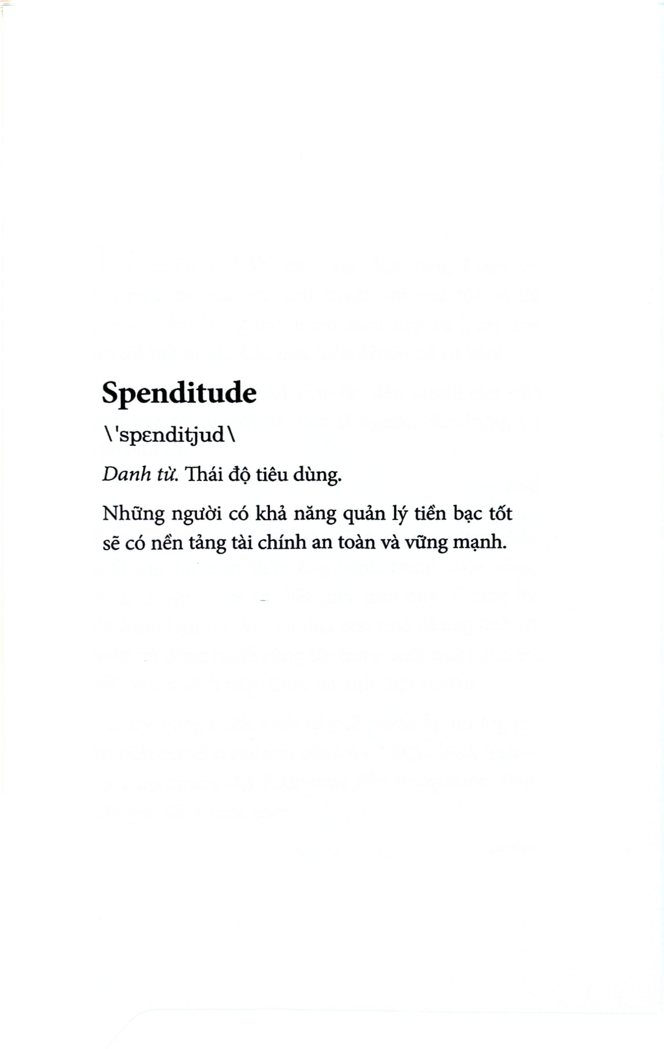 Spenditude - Làm Chủ Đồng Tiền, Tự Do Tài Chính - Janine Robertson, Paul Gordon