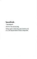 Spenditude - Làm Chủ Đồng Tiền, Tự Do Tài Chính - Janine Robertson, Paul Gordon