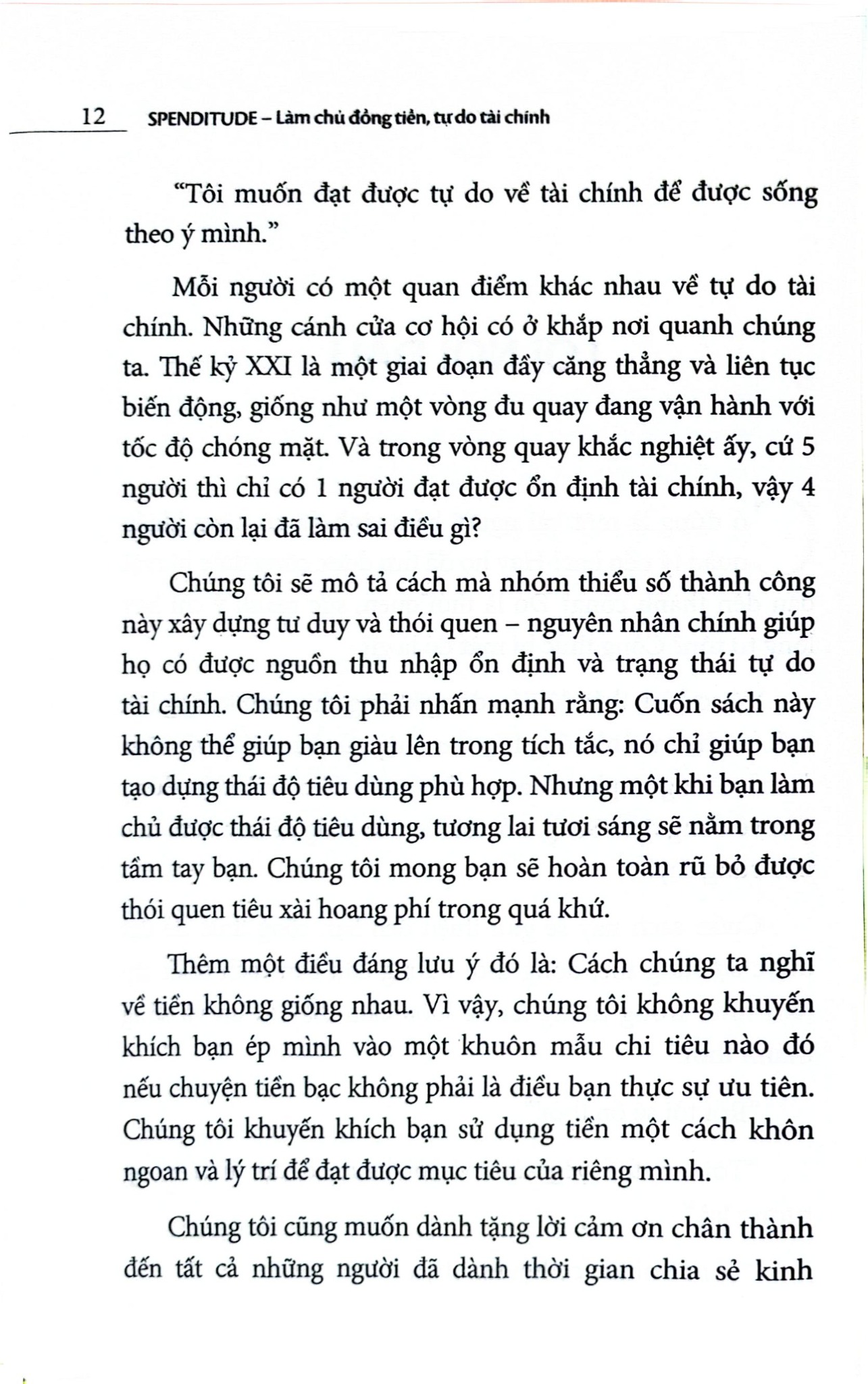 Spenditude - Làm Chủ Đồng Tiền, Tự Do Tài Chính - Janine Robertson, Paul Gordon