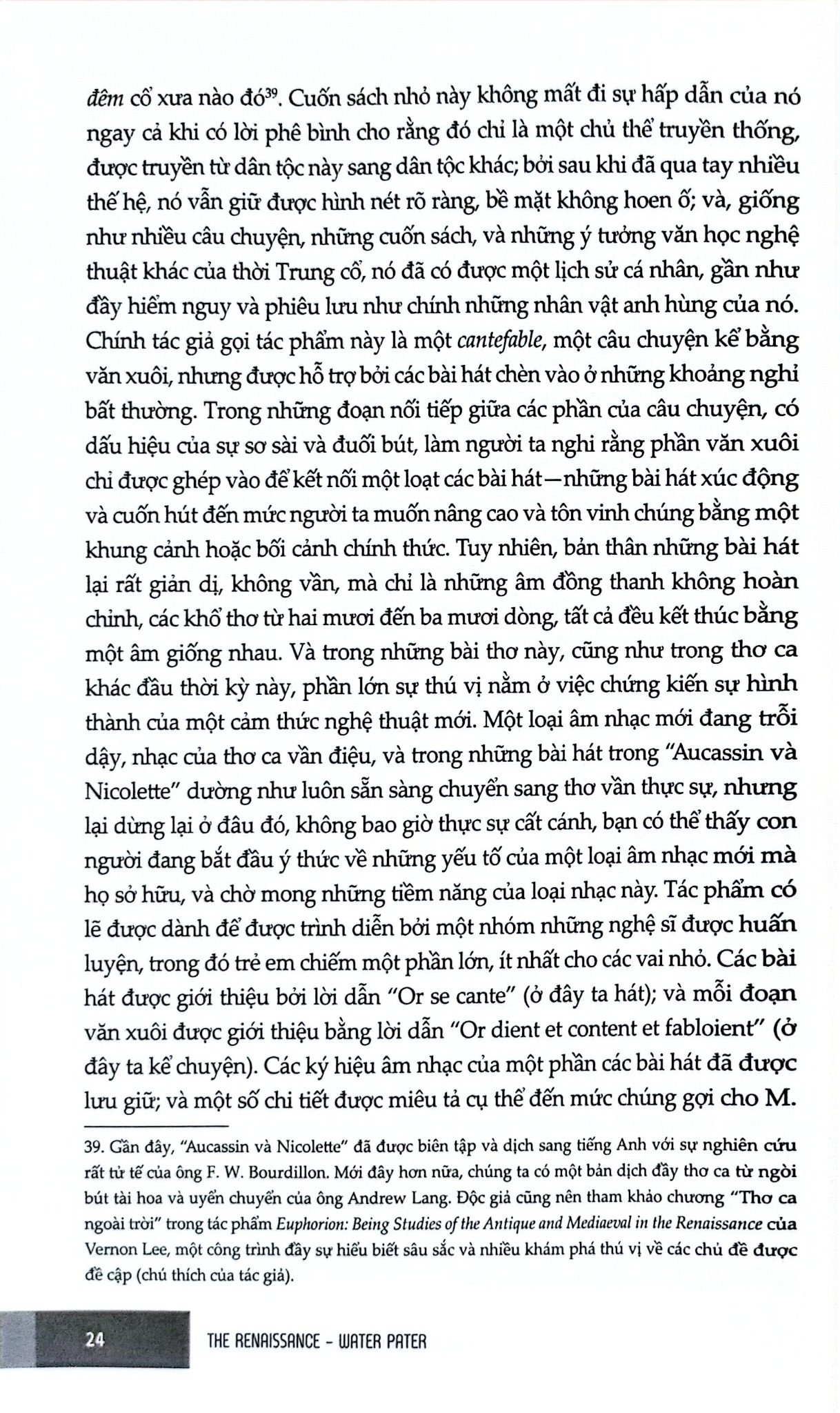 The Renaissance - Tác Phẩm Phê Bình Lý Luận Kinh Điển Về Văn Hóa Thời Phục Hưng - Walter Pater
