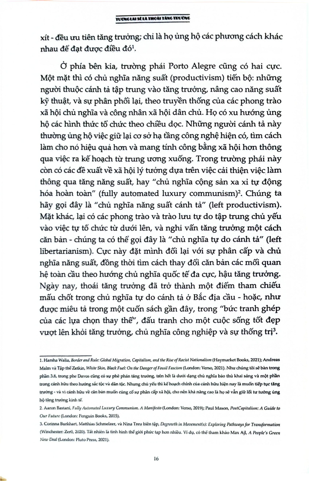Tương Lai Sẽ Là Thoái Tăng Trưởng - Hướng Dẫn Tới Một Thế Giới Vượt Ra Khỏi Chủ Nghĩa Tư Bản - Matthias Schmelzer,Aaron Vansintjan, Andrea Vetter
